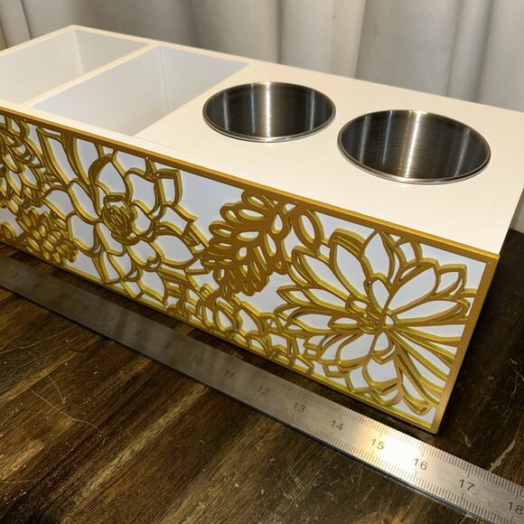 HAIR TOOL ORGANIZER Dryer Storage Blow Dryer Holder Bathroom CRATEHILL (Black) - Picture 11 of 13